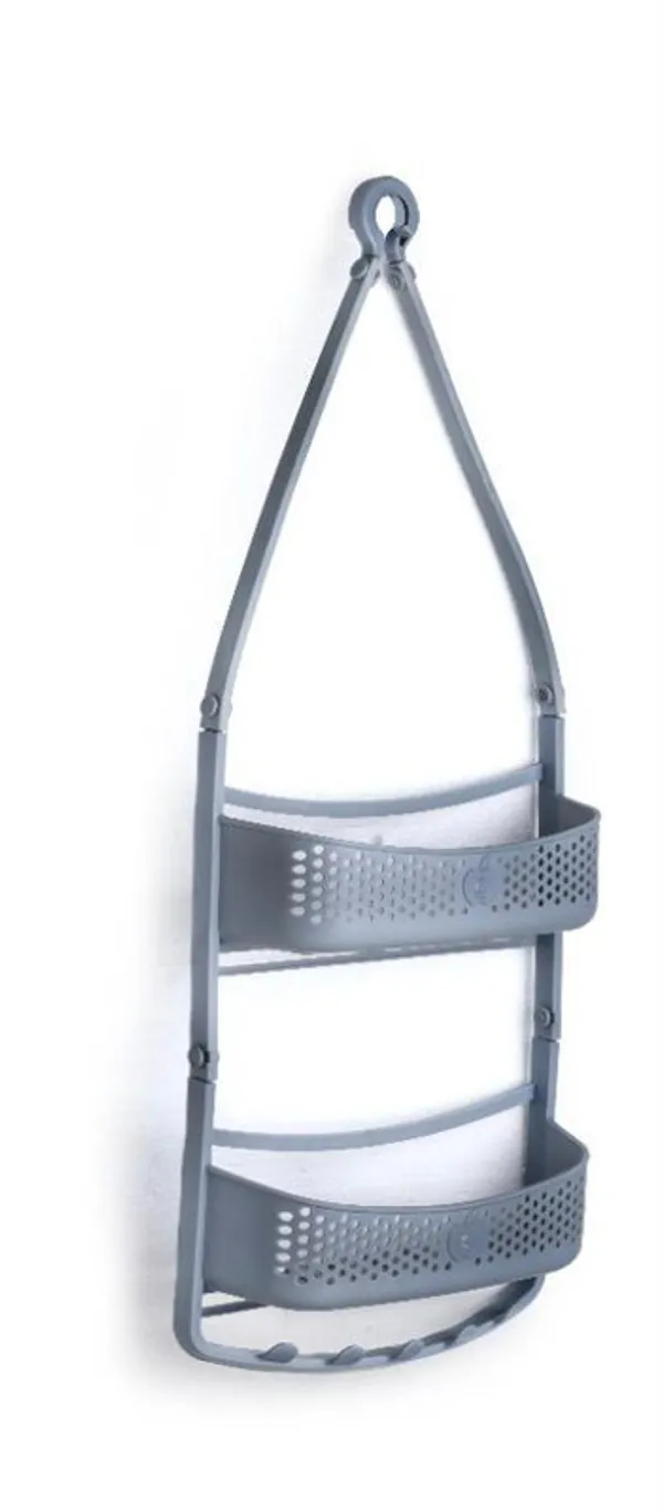 Bath_Storage_2_Step_Grey_And_Brush_Stand_Combo_Set_(Plastic)